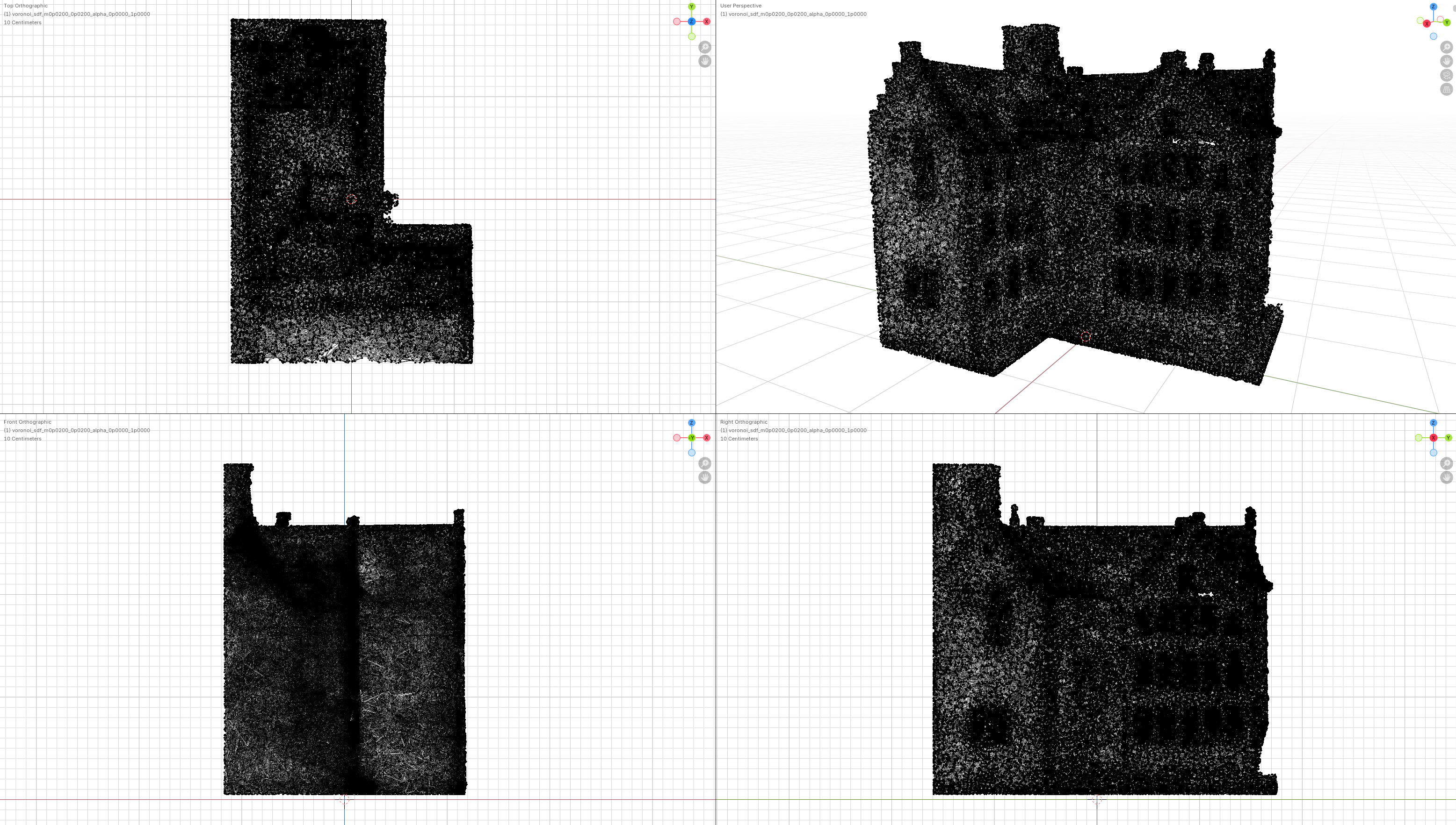 Mesh post-processing.